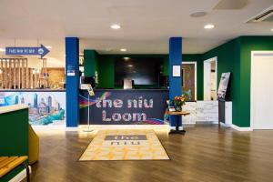 Ο χώρος του λόμπι ή της ρεσεψιόν στο Holiday Inn - the niu, Loom Manchester North by IHG