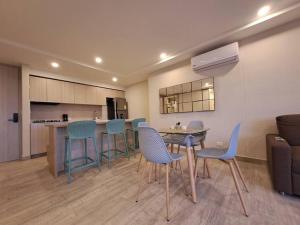 Kuchyň nebo kuchyňský kout v ubytování Tu escapada a la mejor playa de Cartagena