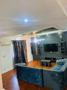 TV a/nebo společenská místnost v ubytování Dee service apartment + 3 fotografie