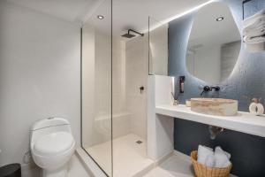 Koupelna v ubytování Nago Hometel Boutique