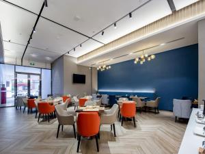 Χώρος καθιστικού στο Echarm Hotel Guigang Pingnan Central Plaza Branch