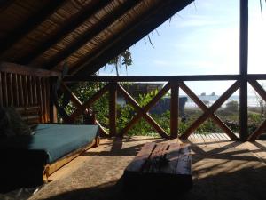 Rõdu või terrass majutusasutuses Hostal Los Orishas