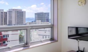 TV a/nebo společenská místnost v ubytování POL-A Resort Haeundae