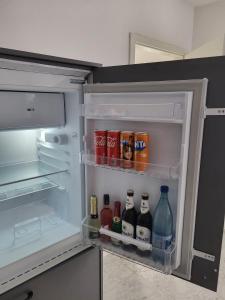 Kuchyň nebo kuchyňský kout v ubytování Ferienhaus Eichen