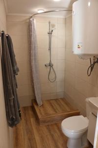 Ένα μπάνιο στο Green Zyland Apartment