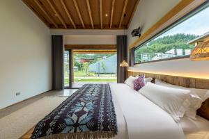 Wonderland Resort客房内的一张或多张床位