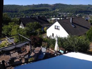 Nespecifikovaný výhled na hory nebo výhled na hory při pohledu z apartmánu