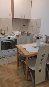 Kuchyň nebo kuchyňský kout v ubytování Sirmijum Hause
