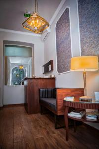 Kuchyň nebo kuchyňský kout v ubytování Tea for Two Hotel