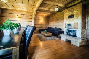 Posezení v ubytování VisitZakopane - Willa Karina
