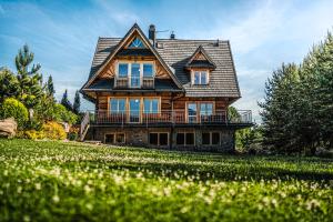Zahrada ubytování VisitZakopane - Willa Karina