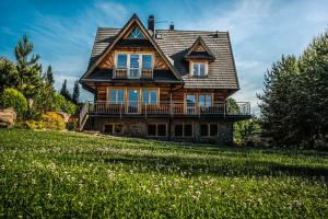 Zahrada ubytování VisitZakopane - Willa Karina