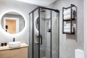 Koupelna v ubytování Sentir Jaén I