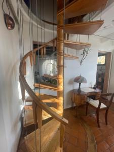 Et opholdsområde på Attico Le Castelline