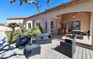 Χώρος καθιστικού στο villa le perdigal