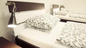 Postel nebo postele na pokoji v ubytování Hostel Folks