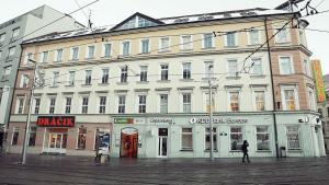 Budova, kde se hostel nachází