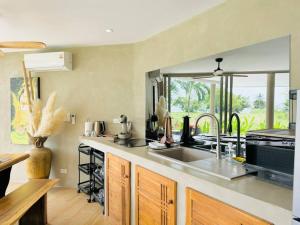 Kuchyň nebo kuchyňský kout v ubytování Lovely Villa, 2 Bedrooms & 1 Studio Room, Koh Samui