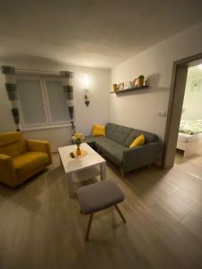 Posezení v ubytování Apartmány Turkovna