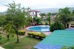 The swimming pool at or close to Hill View
