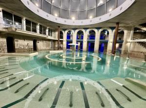 Bazén v ubytovaní Balneario de Mondariz alebo v jeho blízkosti