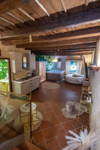 Posezení v ubytování Suite16 & spa