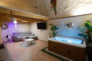 Koupelna v ubytování Suite16 & spa