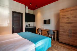 Postel nebo postele na pokoji v ubytování Marjan Aparthotel