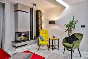 Posedenie v ubytovaní Nowoczesne Apartamenty typu Superior - Bulwary Rabka Zdrój - Balia - Blisko Park Zdrojowy