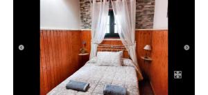 Postel nebo postele na pokoji v ubytování Casa Rural con hermosas vistas