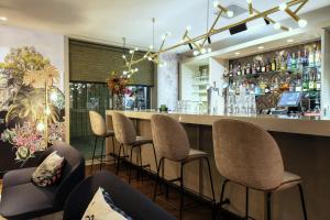 Salone o bar di Monet Garden Hotel Amsterdam