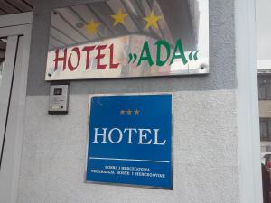 阿达 - 奥托卡酒店的证书、奖牌、标识或其他文件