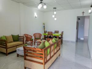 Posezení v ubytování Shalom Villa