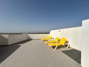 Balkon lub taras w obiekcie MyFlats Luxury Arenales