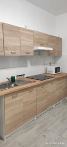 Η κουζίνα ή μικρή κουζίνα στο Noclegi Społem