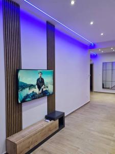 TV a/nebo společenská místnost v ubytování Luxury 3siblings