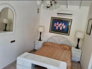 Postel nebo postele na pokoji v ubytování HARMONY Hotel Hostel Aruba