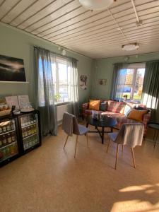 Kuchyň nebo kuchyňský kout v ubytování Snöå Bruk Hotell och konferens