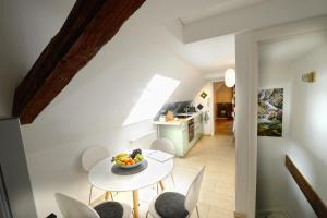 Kuchyň nebo kuchyňský kout v ubytování Suite Petite - Ferien und Businessapartment