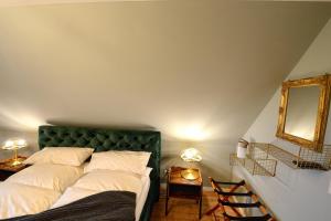 Postel nebo postele na pokoji v ubytování Suite Petite - Ferien und Businessapartment