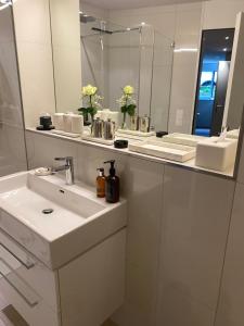 Bilik mandi di Suite3, 7 min walk from Opera or Lake