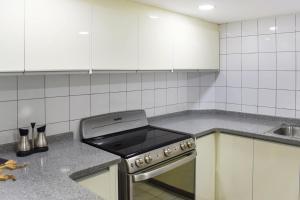 Amazing Loft With The Best View Of Casco Viejo!的厨房或小厨房