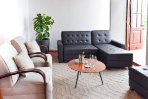 Amazing Loft With The Best View Of Casco Viejo!的休息区