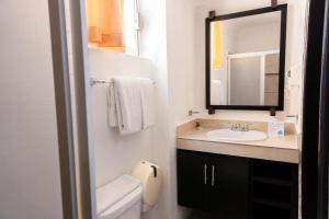 Koupelna v ubytování Hotel Antillano