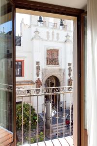 Balkón alebo terasa v ubytovaní Puerta Catedral Apartments