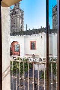 Balkón alebo terasa v ubytovaní Puerta Catedral Apartments