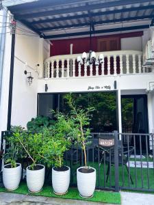 Balkón nebo terasa v ubytování Sleep like a baby Hostel Pattaya