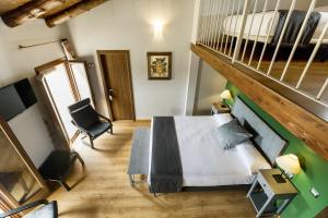 Khu vực ghế ngồi tại Hotel La Fonda De La Estación