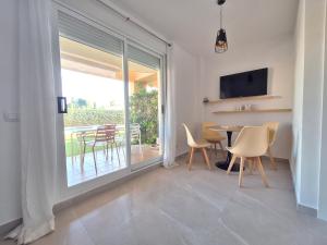 A television and/or entertainment centre at Playa Denia
