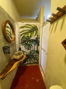Koupelna v ubytování Casa Selva casa privada con alberca, en Punta + 24 fotografií